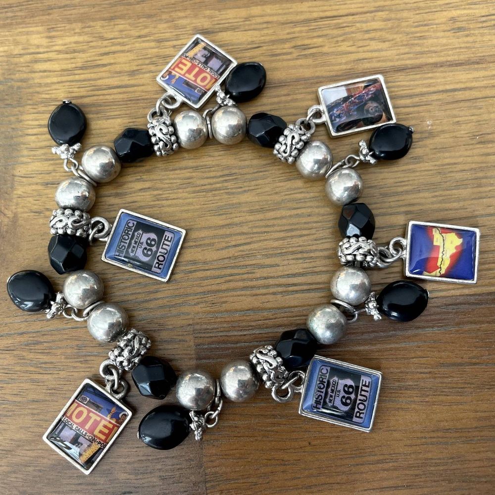 Route 66 Stretchy Bracelet